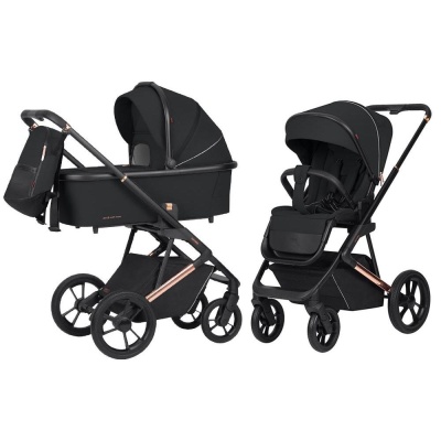 Коляска 2 в 1 Carrello Sigma CRL-6509 Obsidian Black 01